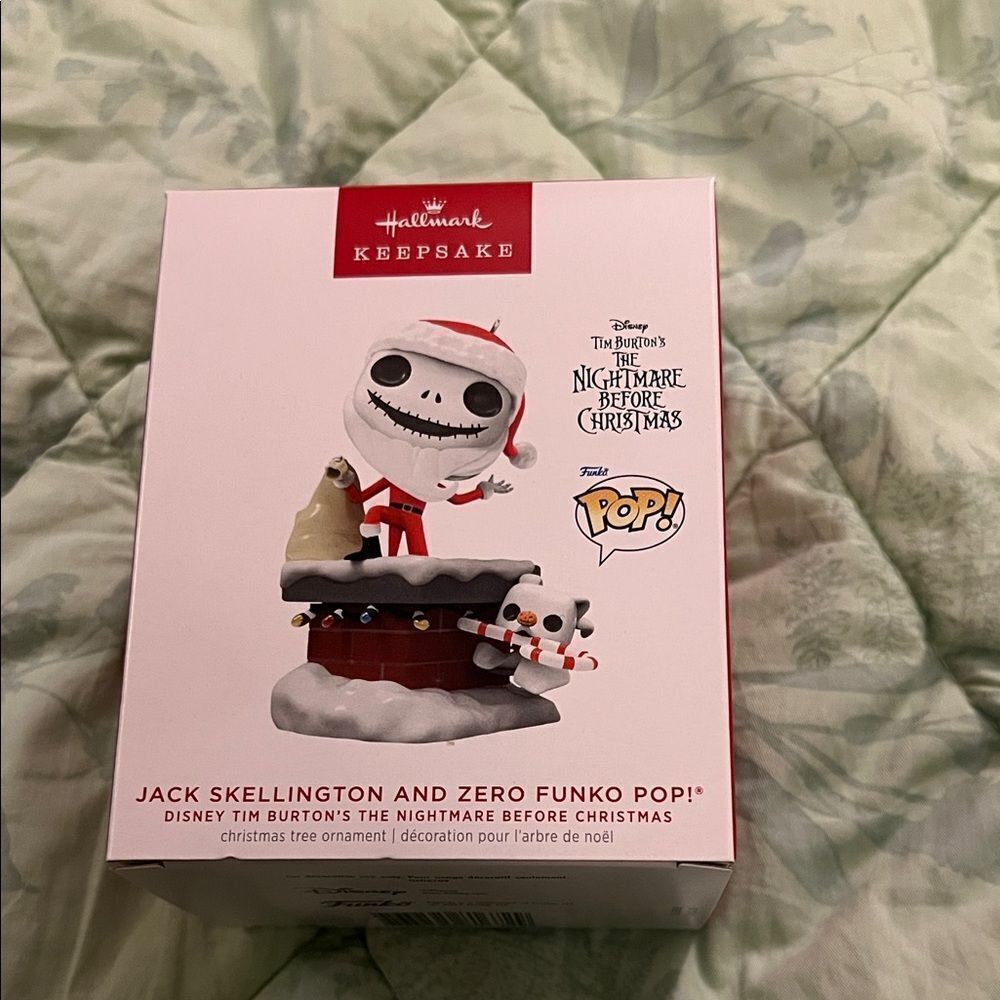 Hallmark Keepsake Jack Skellington and Zero Ornament